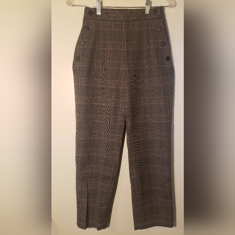 Sandro High-Waisted Pants